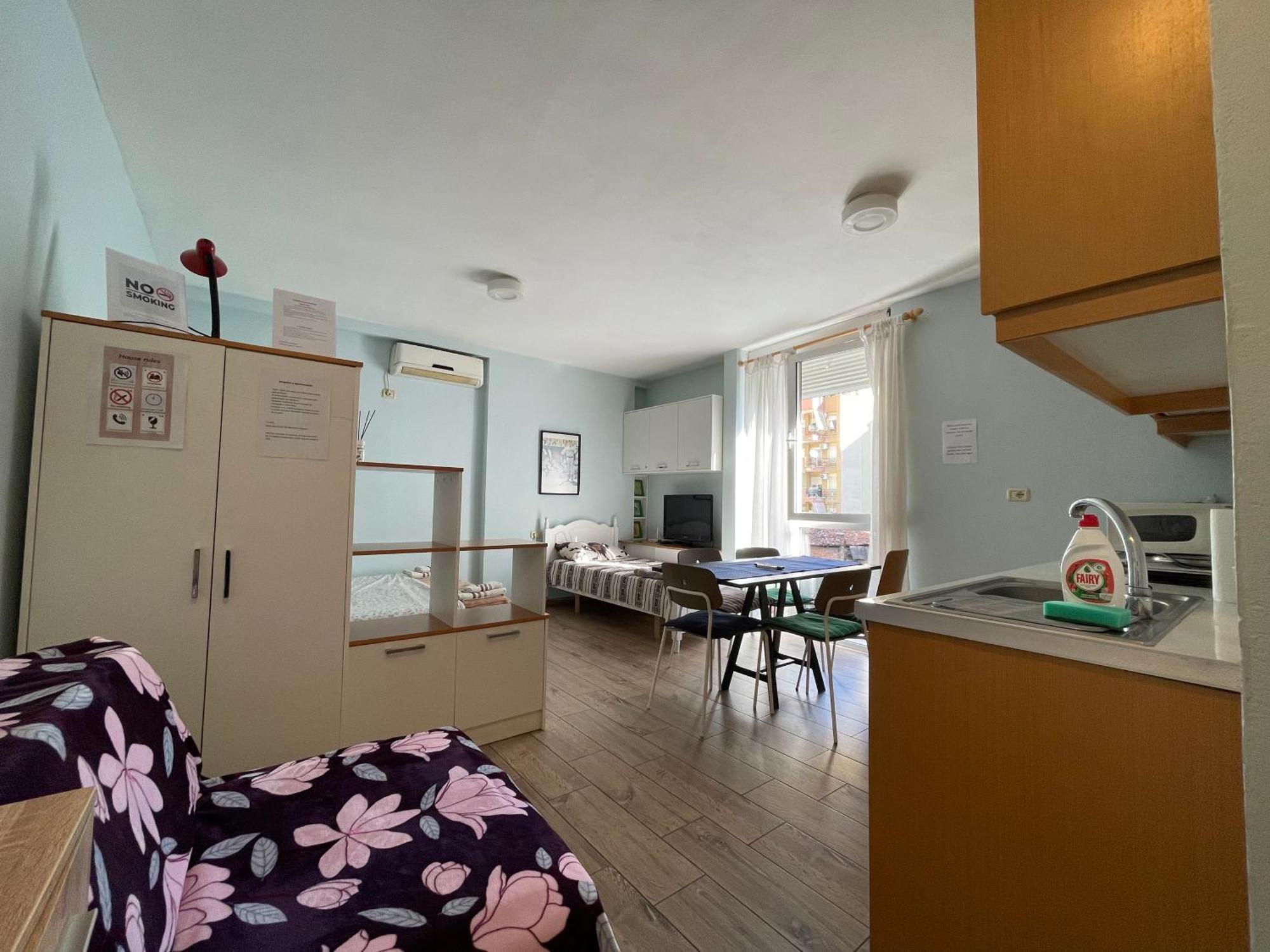 Enjoy Travel Cute Studio Apartment Tirana Kültér fotó